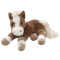 Peluche Cheval p - marron 30 cm - miniature