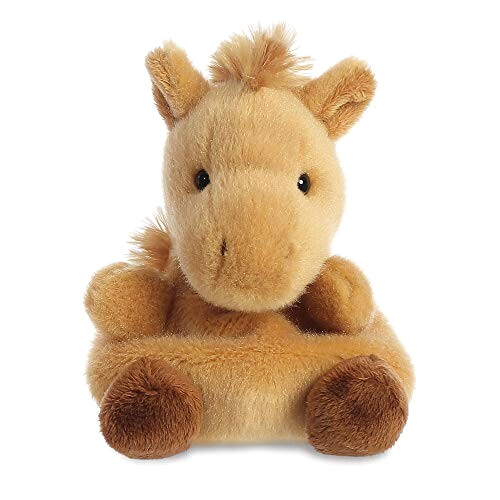 Peluche Cheval marron 13 cm
