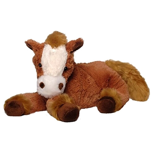 Peluche Cheval marron 30 cm