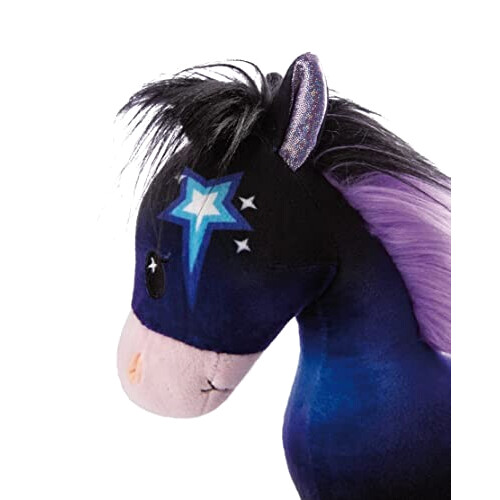 Peluche Cheval bleu 25 cm variant 1 