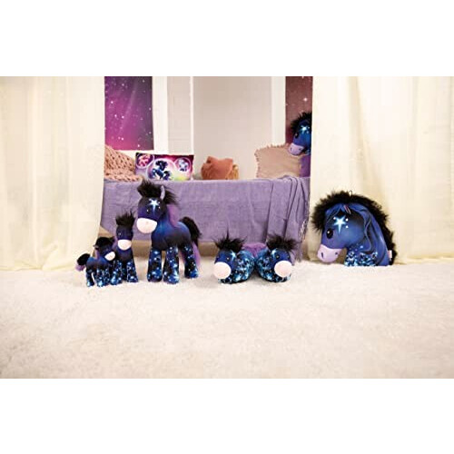 Peluche Cheval bleu 25 cm variant 4 