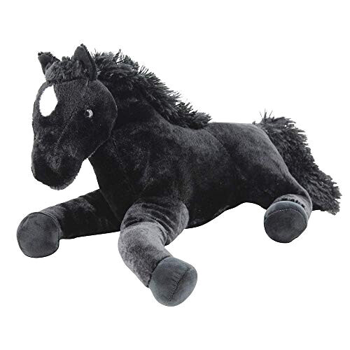 Peluche Cheval noir