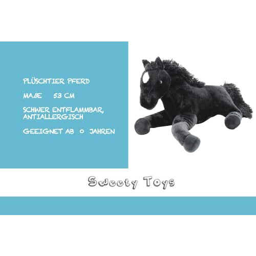 Peluche Cheval noir variant 0 