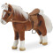 Peluche Cheval marron - miniature