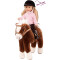 Peluche Cheval marron - miniature variant 3