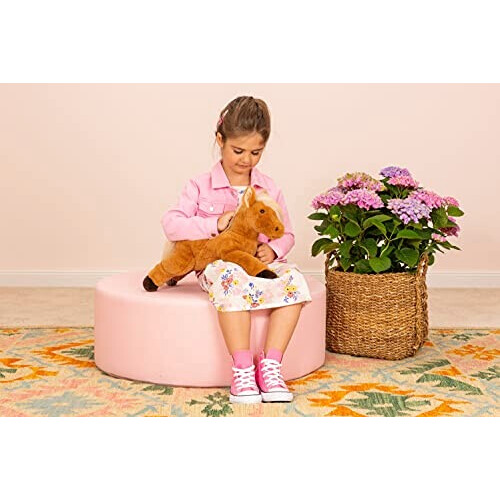 Peluche Cheval marron clair 34 cm variant 2 