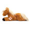 Peluche Cheval marron clair 34 cm - miniature variant 1