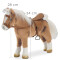 Peluche Cheval couleuris assortis - miniature variant 1