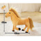 Peluche Cheval blanc 32x26 cm - miniature variant 4