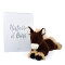 Peluche Cheval marron 35 cm - miniature