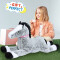 Peluche Cheval gris 90 cm - miniature variant 4