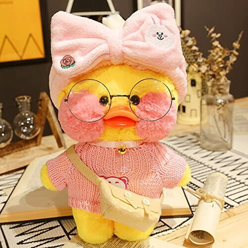 Peluche Canard blanc 30 cm