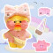 Peluche Canard blanc 30 cm - miniature variant 2