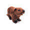 Peluche Castor marron 24 cm - miniature