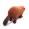 Peluche Castor marron 24 cm - miniature variant 3