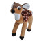 Peluche Cerf multicolore 20 cm - miniature