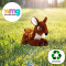 Peluche Cerf brun et blanc 22 cm - miniature variant 2