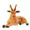 Peluche Cerf brun clair 60 cm - miniature