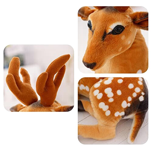 Peluche Cerf brun clair 60 cm variant 3 