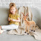Peluche Cerf b- 50 cm - miniature variant 1