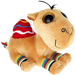 Peluche Chameau multicolore 15 cm