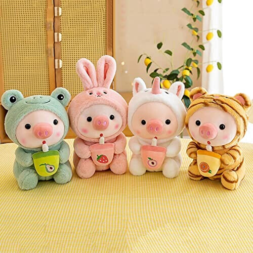 Peluche Cochon grenouille 25 cm variant 2 