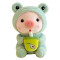 Peluche Cochon grenouille 25 cm - miniature variant 1