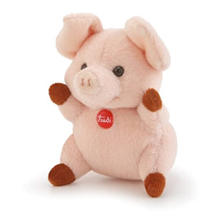 Peluche Cochon multicolore 9x8 cm