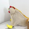 Peluche Coq beige - miniature variant 1