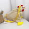 Peluche Coq beige - miniature variant 4