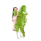 Peluche Crocodile vert 78 cm - miniature