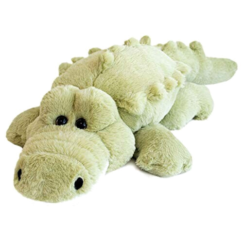Peluche Crocodile beige 80 cm
