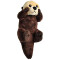 Peluche Crocodile multicolore 20 cm - miniature