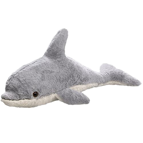 Peluche Dauphin gris 68 cm