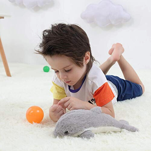 Peluche Dauphin gris 30 cm variant 1 