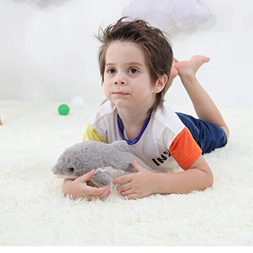 Peluche Dauphin gris 30 cm variant 2 