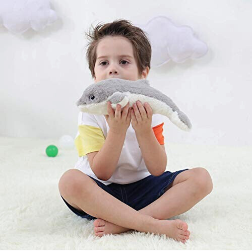 Peluche Dauphin gris 30 cm variant 4 
