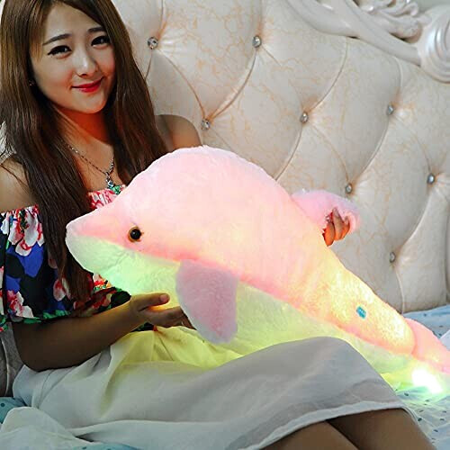 Peluche Dauphin rose variant 3 