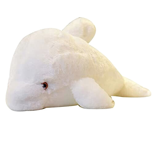 Peluche Dauphin b-blanc 30 cm