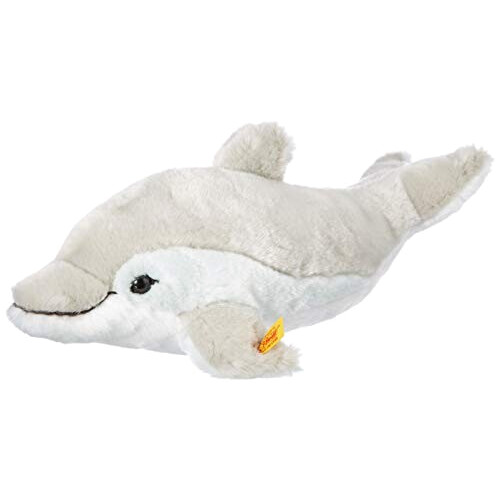 Peluche Dauphin gray violet 35 cm