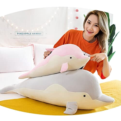 Peluche Dauphin rose 30 cm variant 2 
