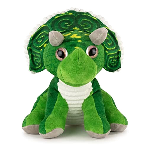 Peluche triceratops - Dinosaure - vert variant 0 