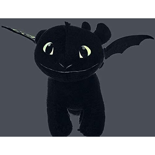 Peluche Dragon noir 40 cm variant 4 