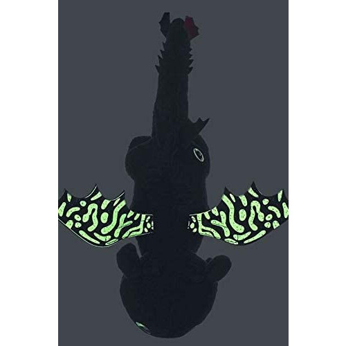 Peluche Dragon noir 40 cm variant 5 