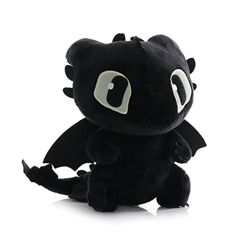 Peluche Dragon noir?poupée 20 cm variant 0 