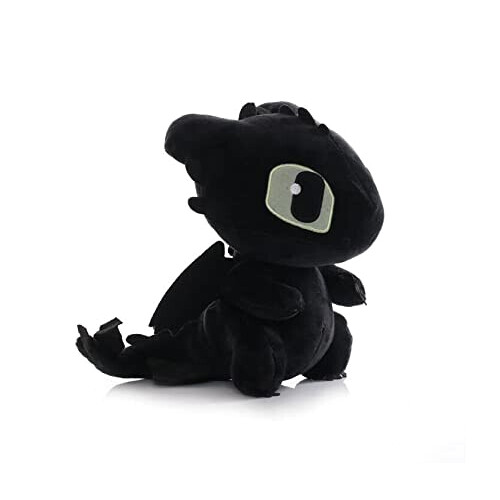 Peluche Dragon noir?poupée 20 cm variant 1 