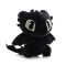 Peluche Dragon noir?poupée 20 cm - miniature variant 1
