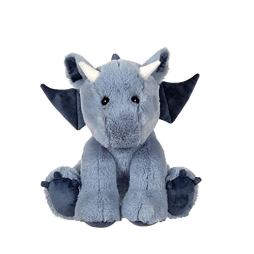 Peluche Dragon bleu 30 cm