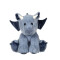 Peluche Dragon bleu 30 cm - miniature
