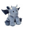 Peluche Dragon bleu 30 cm - miniature variant 1